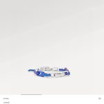 Louis Vuitton Bracelet Blue Acrylic