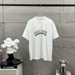 Celine Short-Sleeved T-Shirt Black Cotton Spring Summer