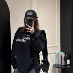 Acne Studios Long-Sleeved Shirt Red Cotton Pure Simple Design High-End Quality Embroidery