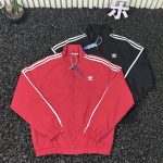 Adidas T-Shirts Red Eva Running Street Style Winter