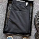 Dior Trousers Cotton Nylon Fabric Sophistication