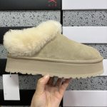 Ugg Snow Boots Plush Genuine Leather Rubber Winter