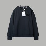 Burberry Long-Sleeved Sweatshirt Red Cotton Autumn Winter Embroidery