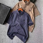 Loewe Short-Sleeved Shirt Red Cotton Silk Adhesive Nylon Spandex