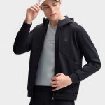 Fila Jacket Red Professional Outdoor Vibe Spring Autumn Slim Fit 3D Logo