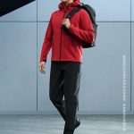 Descente Coat Red Fleece