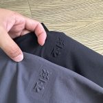 Descente Trousers Red Cotton Down Polyester Nylon Fiber Fabric Unrestricted Movement Urban Commuting Formal Business Sports And Leisure Light Outdoor Spring Autumn Zippered Pocket
