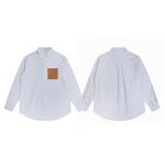 Loewe Long-Sleeved Shirt Red Patch