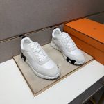 Hermes Casual Shoes Color Genuine Leather Cowhide