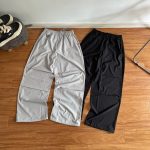 Nike Trousers Red Nylon Spandex Suitable For All Body Types Daily Commute Embroidery