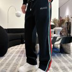 Gucci Casual Pants Red Delicate And Soft To The Touch Winter
