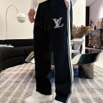 Louis Vuitton Casual Pants Red Delicate And Soft To The Touch Autumn Winter