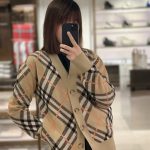 Burberry Outerwear Color Wool Blend Twill