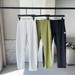 Descente Long Pants Green Woven Fabric
