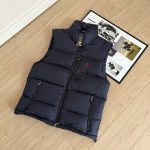Ralph Lauren Outerwear Red Duck Down Nylon Winter Embroidery