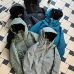 Archaeopteryx Jackets Red Gore-Tex Goose Down Nylon Mesh Fabric Winter Hidden Pocket