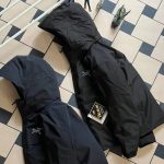 Archaeopteryx Jackets Red Gore-Tex Goose Down Nylon Mesh Fabric Winter Hidden Pocket
