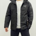 Archaeopteryx Jackets Red Gore-Tex Goose Down Nylon Mesh Fabric Winter Hidden Pocket