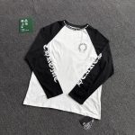 Chrome Hearts Long-Sleeved Shirt Red Cotton Pure Winter