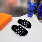 Louis Vuitton Slippers Wool Autumn Winter