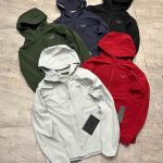 Archaeopteryx Windbreaker Red Windstopper Polyester Nylon Spandex Fleece