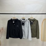 Archaeopteryx Outerwear Red Wool Blend Fleece Fabric Outdoor Windproof Ergonomic Tailoring Slim Fit