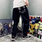 Dior Trousers Red Denim