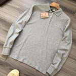 Miu Long Sleeves Red Cotton Pure Embroidery