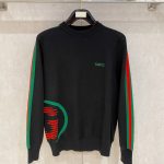Gucci Sweater Ash Wool Blend Easy To Match Winter