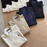 Ralph Lauren Long-Sleeved Red Cotton Pure Multiple Colors Available Soft And Gentle Sophistication Autumn Winter Embroidery