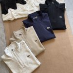 Lacoste Long-Sleeved Red Cotton Pure Sophistication Autumn Winter And