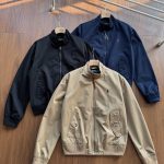 Ralph Lauren Coat Red Cotton Pure Relaxed Fit Autumn Embroidery