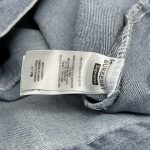 Burberry Outerwear Red Cotton Twill Denim Enzyme Washing Embroidery