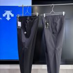 Descente Trousers Red Mesh Simple And Versatile Quick-Drying Business Commute Autumn Winter