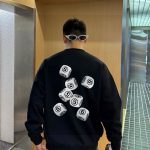 Margiela Sweatshirt Black Cotton