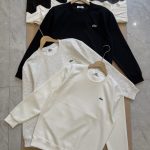 Lacoste Sweatshirt Ash Cotton Soft And Gentle Spring Autumn Winter
