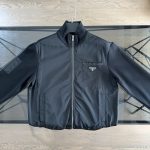 Prada Coat Black Nylon
