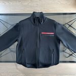 Prada Coat Red Cotton Cowhide High-Quality