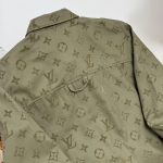 Louis Vuitton Shirt Green Cotton Twill Fabric