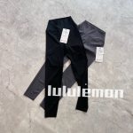 Lululemon Long Pants Black Spandex Sharkskin Minimalist Style Slim Fit