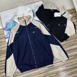 Nike Outerwear Red Cyberpunk Autumn Embroidery Patch