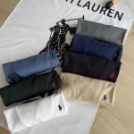 Ralph Lauren Long-Sleeved Red Cotton Mercerized Denim Simple Design Autumn Winter