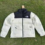 North Down Jacket Red Duck Nylon Rock Climbing Spring Embroidery