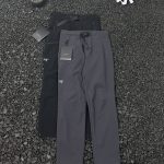 Archaeopteryx Long Pants Red Silk Woven Fabric Unrestricted Movement Exquisite Tailoring Autumn Winter