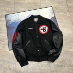 Supreme Outerwear Red Cotton Wool Plush Streetwear Winter Embroidery