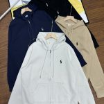 Ralph Lauren Jacket Red Unrestricted Movement Simple And Versatile Exquisite Workmanship High-Quality Materials Minimalist Style Embroidery