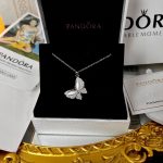 Pandora Necklace Red Lace Summer