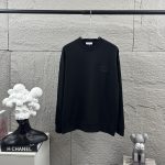 Dior Long-Sleeved Black Autumn Winter Early Embroidery