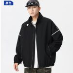 Descente Coat Red Autumn Winter Patch
