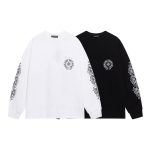 Chrome Hearts Long Sleeves Ash Cotton Silk